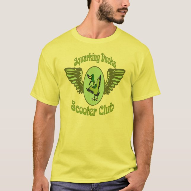 Ducks Scooter Club T-Shirt (Front)