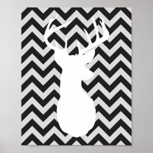 Ducks, Trucks, and Bucks Chevron Print Set