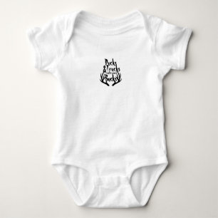 Ducks, Trucks, and Eight Point Bucks Baby Bodysuit