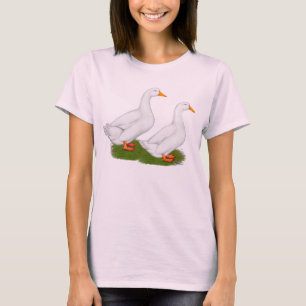 Ducks: White Pekins T-Shirt