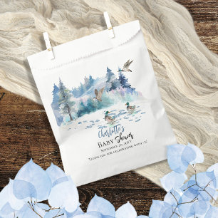 Ducks Woodland Forest Nature Boy Baby Shower Favour Bags