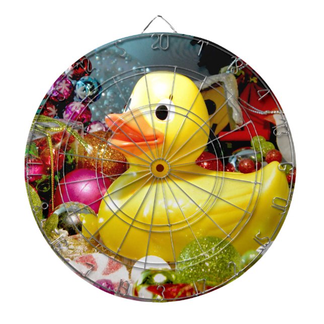 Ducky Christmas I Dartboard (Front)