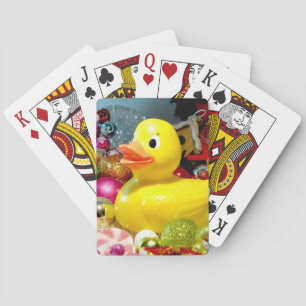 Ducky Christmas I Playing Cards