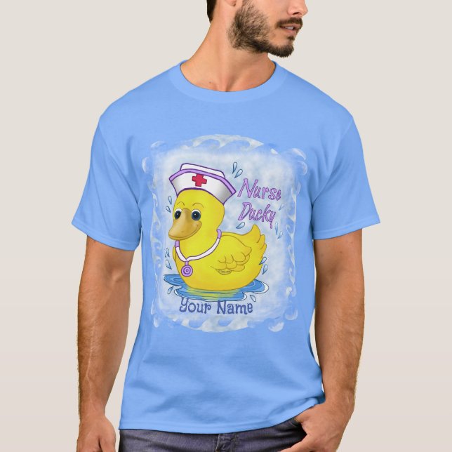 Ducky cute nurse  T-Shirt (Front)