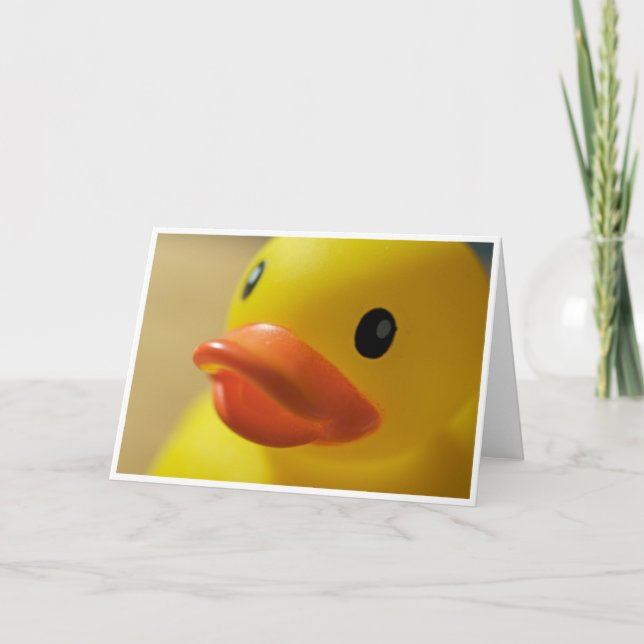 Ducky Greeting Card (Front)