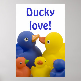 Ducky love - poster