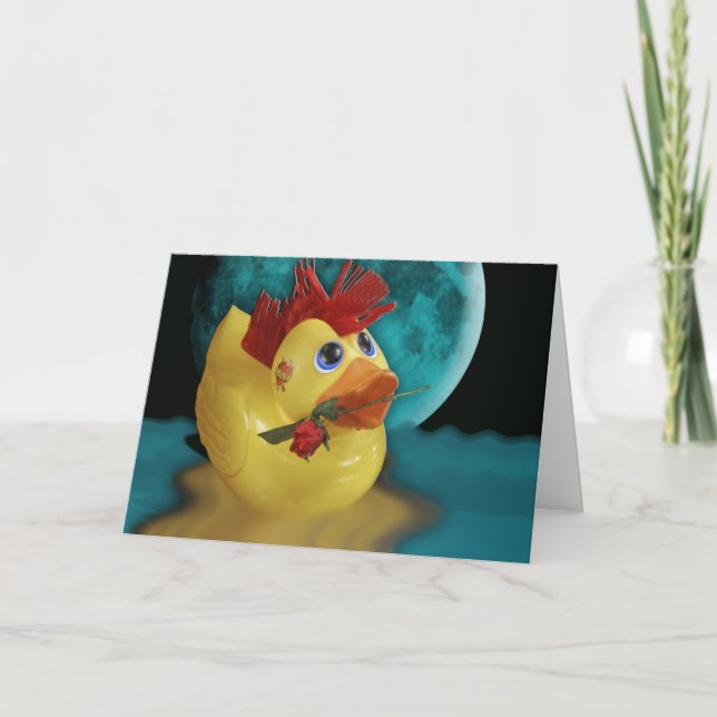 Ducky Rose! Holiday Card (Front)