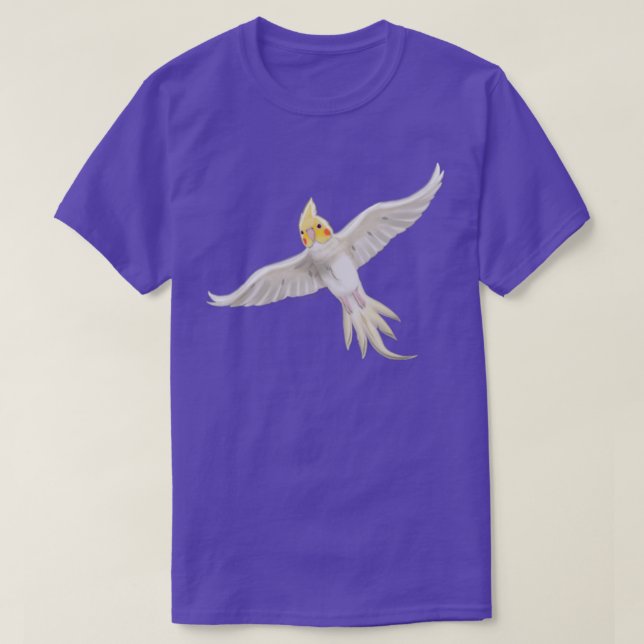Ducky the Cockatiel T-Shirt (Design Front)