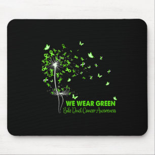 Duct Cancer Awareness Faith Hope Love Dandelion Mouse Mat