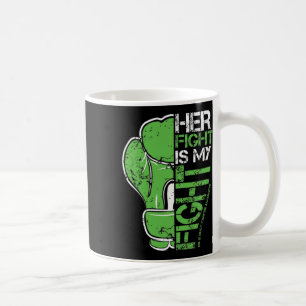 Duct Cancer Her Fight Is My Fight Boxing Glove Coffee Mug