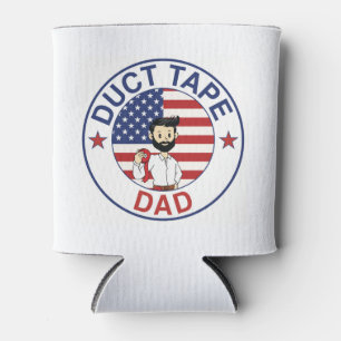 Duct Tape Dad - Can Cooler