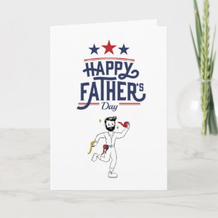 Duct Tape Dad - Father's Day Card (Standard)