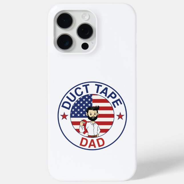 Duct Tape Dad - iPhone Case (Back)