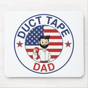 Duct Tape Dad - Mousepad
