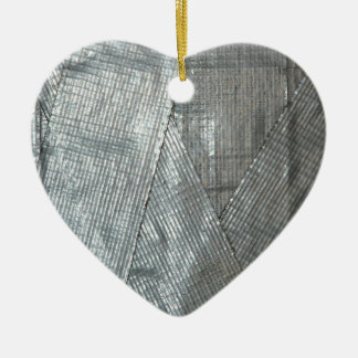 Duct Tape Love Ceramic Tree Decoration