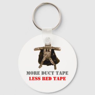 Duct Tape Man Key Ring