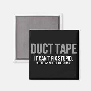 Duct Tape Muffle The Sound Adult Humour Sarcastic  Magnet