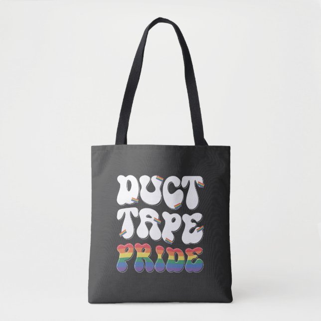 Duct Tape Pride - Tote Bag (Front)