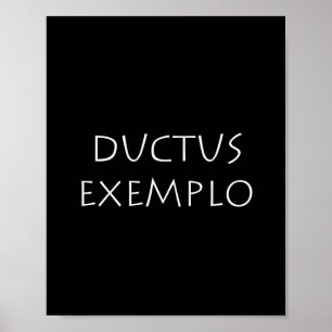 Ductus exemplo poster