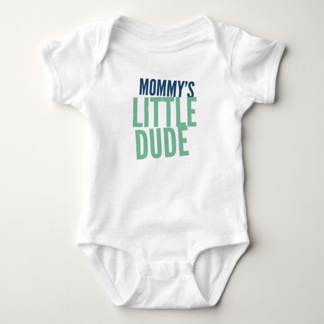 Dude -  Baby Jersey Bodysuit (Front)