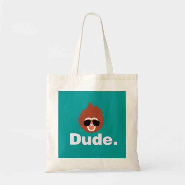 Dude Monkey Tote Bag (Front)