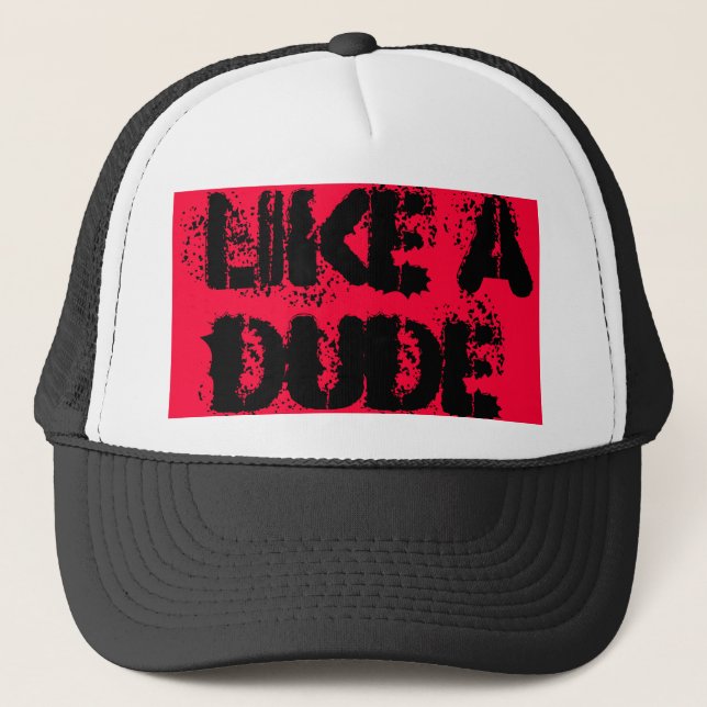 Dude Trucker Hat (Front)