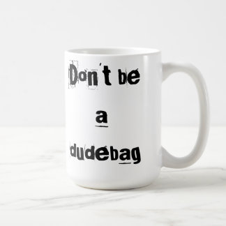 dudebag mug