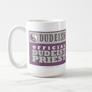 Dudeism Official Dudeist Priest Mug (Variation 2)