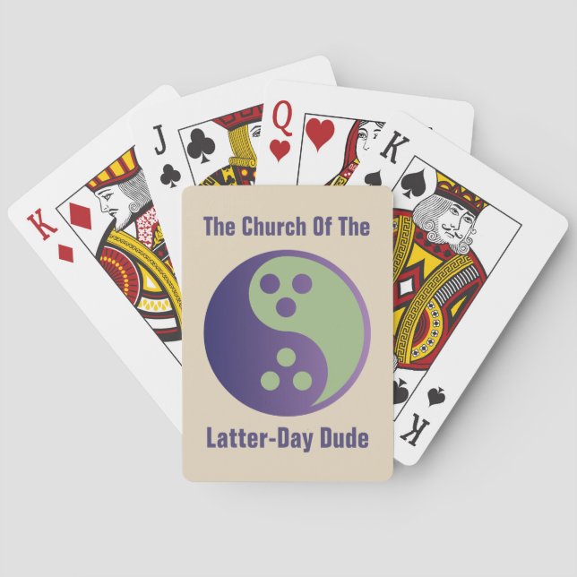 Dudeism Playing Cards (Back)