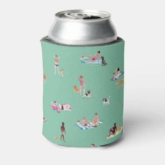 DUDES and DOGS BEACH Mint Can Cooler
