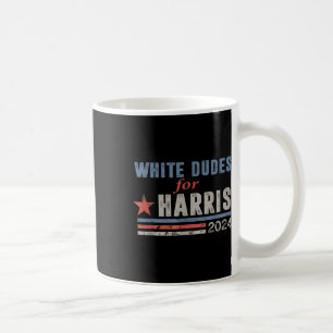 Dudes For Harris Harris Waltz 2024 Election Kamala Coffee Mug