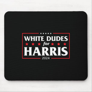 Dudes For Harris-kamala 2024 Mouse Mat
