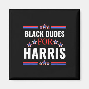 Dudes For Kamala Harris 2024 Magnet