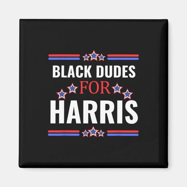 Dudes For Kamala Harris 2024  Magnet (Front)