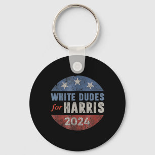 Dudes For Kamala Harris 9 Key Ring