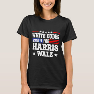 Dudes For Kamala Harris And Waltz WAlzheimer 2024 T-Shirt