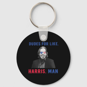 Dudes For Like Harris Kamala Harris For President Key Ring