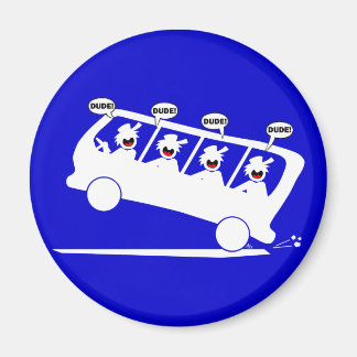 DUDES in transit-1 Magnet