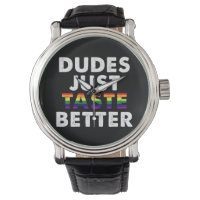 Dudes Just Taste Better Gay Pride Gift Idea