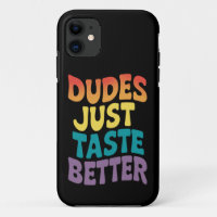 Dudes Just Taste Better Gay Pride Vintage