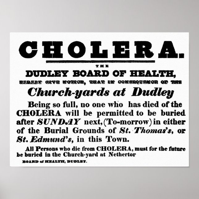 Dudley Board of Health Poster (Front)