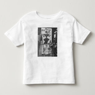 Dudley Hardy painting a poster Toddler T-Shirt