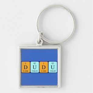 Dudu periodic table name keyring