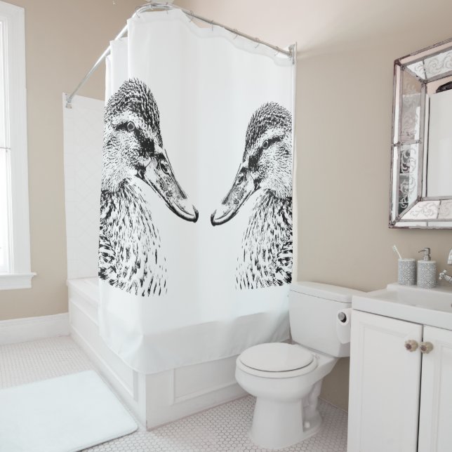 Due anatre shower curtain (In Situ)