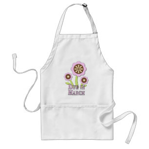 Due in March Expectant Mother Standard Apron