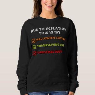 Due To Inflation This Is My Christmas Sweater