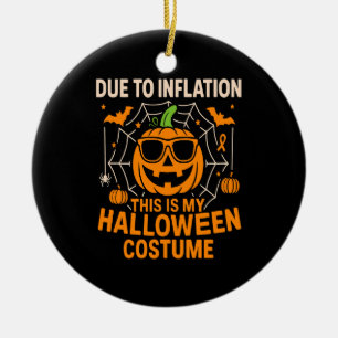 Due to Inflation This is My Halloween Ceramic Tree Decoration