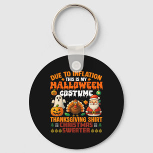 Due To Inflation This Is My Halloween Costumes Wom Key Ring