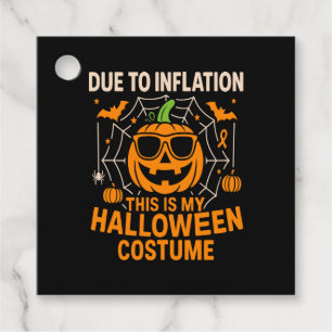 Due to Inflation This is My Halloween Favour Tags