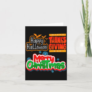 Due To Inflation This Is My Halloween Thanksgiving Card